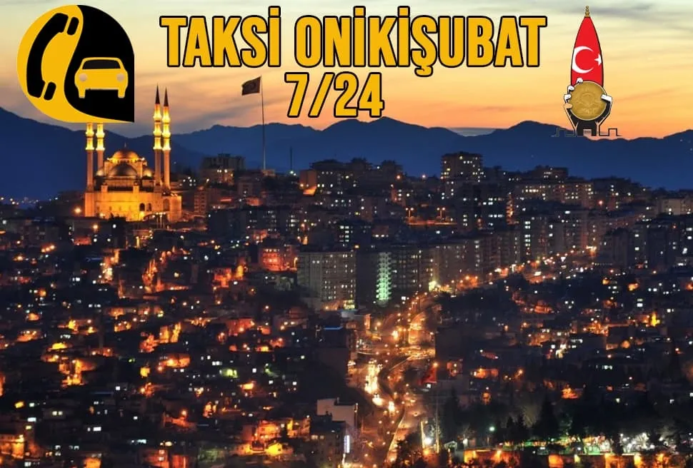 Kahramanmaraş Onikişubat Taksi